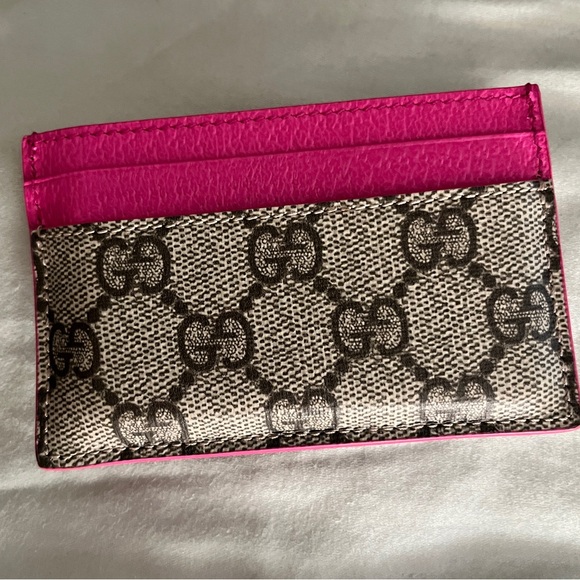 Gucci Bi-Color GG card case holder - Picture 2 of 7